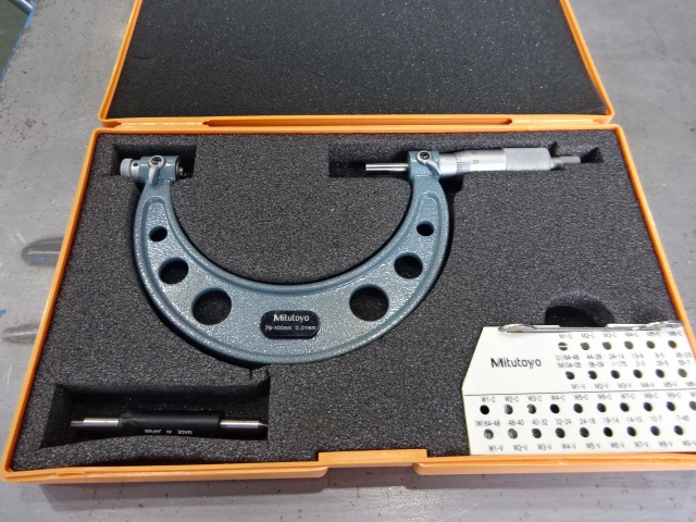 ミツトヨ TMC-100 替駒式ねじマイクロメーター