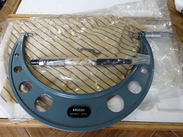 ミツトヨ SPM-250 スプラインマイクロメーター
