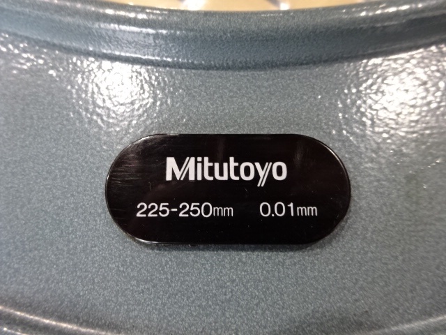 ミツトヨ SPM-250 スプラインマイクロメーター