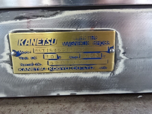 カネツー KCT1545S82122 電磁チャック