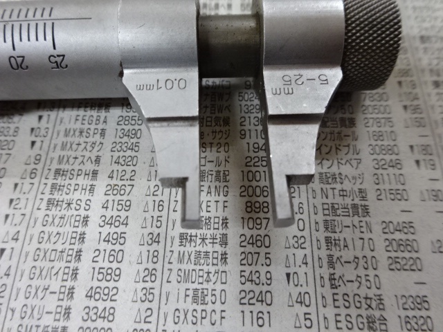 日本測定 NSK 5~25 キャリパー形内側マイクロメーター