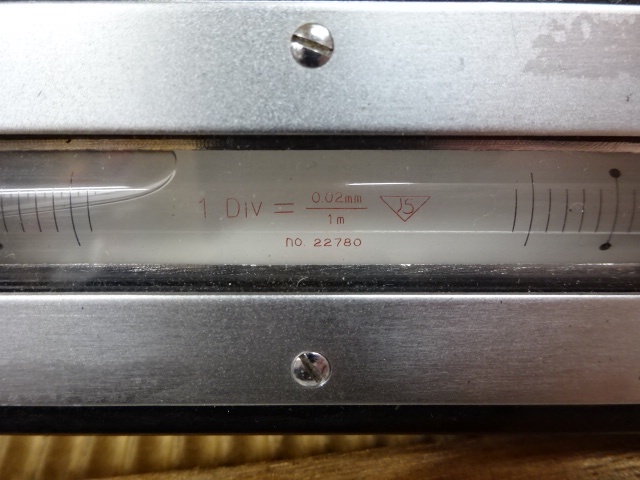藤田製作所 200mm 角型水準器
