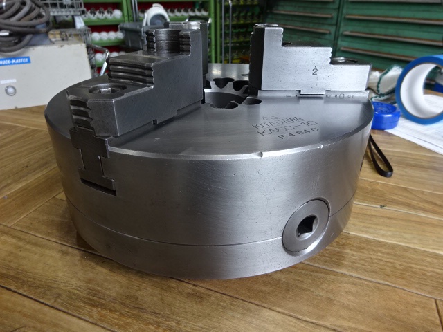 北川鉄工所 KA6C-10 3爪スクロールチャック