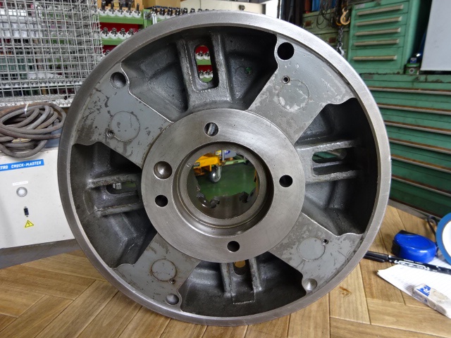 北川鉄工所 IA6-350 4爪インディペンデントチャック
