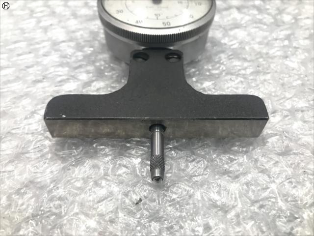 テクロック DM-201D 替ロッド形ダイヤルデプスゲージ