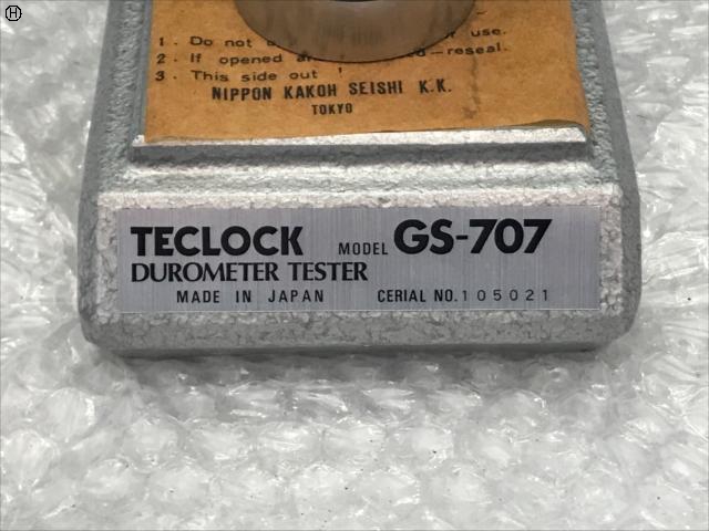 テクロック GS-707 デュロメーターテスター