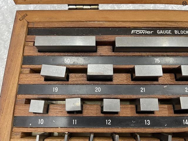 FOWLER ブロックゲージ
