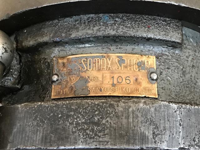 山陽精工 SOMAX NO.106 インデックス