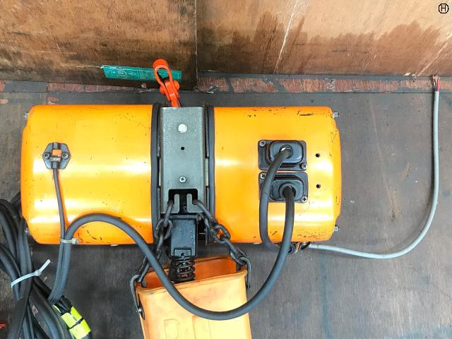 日立 HITACHI 1/2F 0.5T電動チェーンブロック