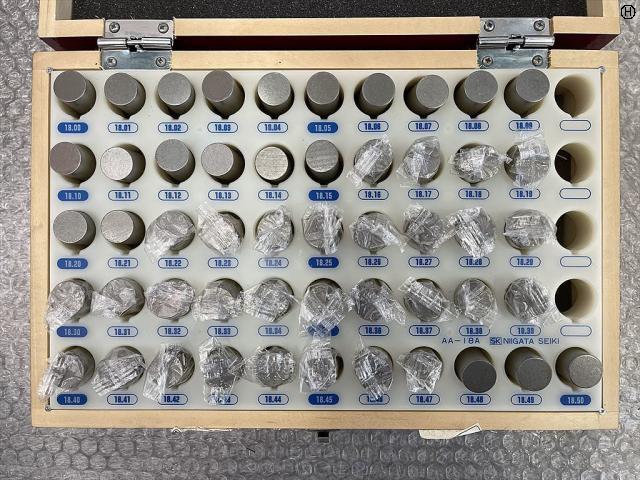 新潟精機 SK AA-18A/AA-18B ピンゲージセット