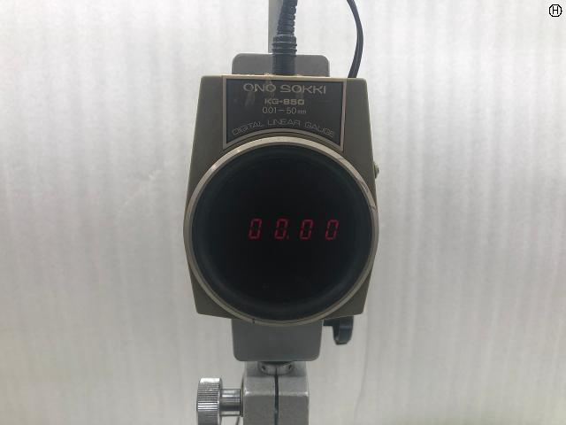 小野測器 KG-850 ダイヤルゲージスタンド