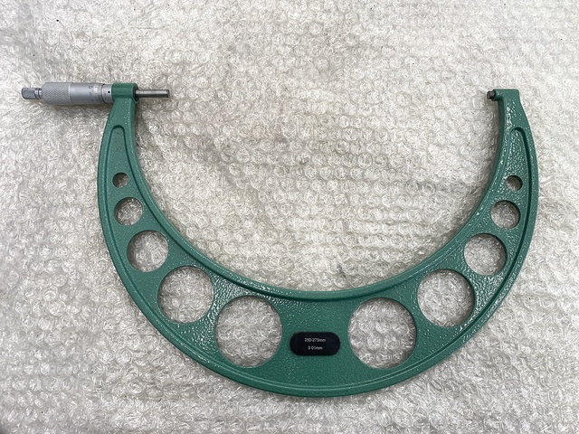 新潟精機 SK MC106-275 外側マイクロメーター