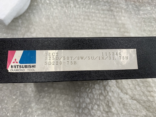 三菱マテリアル SD220-75B 砥石
