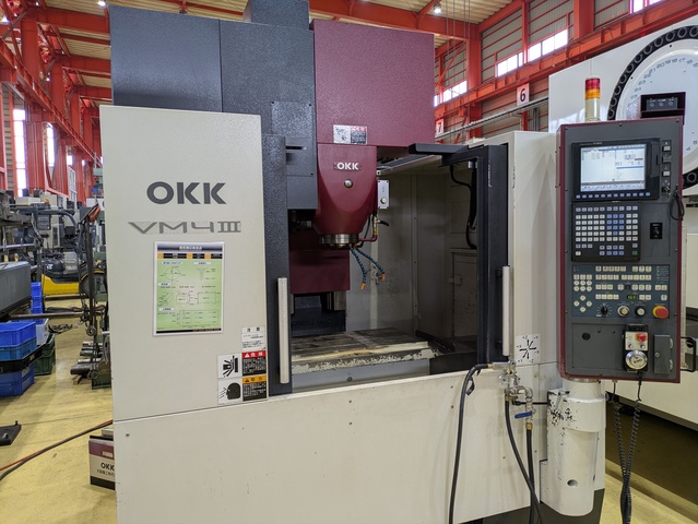 OKK VM4Ⅲ 立マシニング