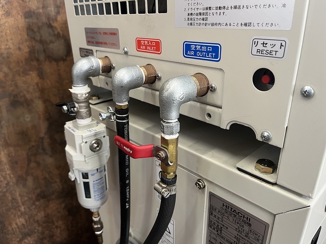 日立 HITACHI POD-0.75PG6 0.75kwコンプレッサー