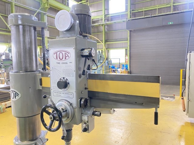 東亜機械製作所 TRD-1000G 1000mmラジアルボール盤