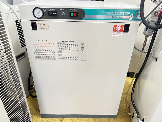 日立産機システム PO-0.75PP6 0.75kwコンプレッサー