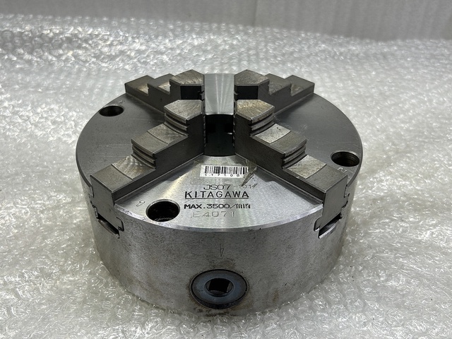 北川鉄工所 JS07 スクロールチャック