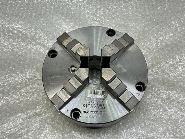 北川鉄工所 JS07 スクロールチャック