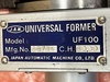 日本オートマチック JAM UF100 ユニバーサルフォーマー