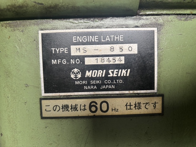 森精機製作所 MS-850 6尺旋盤