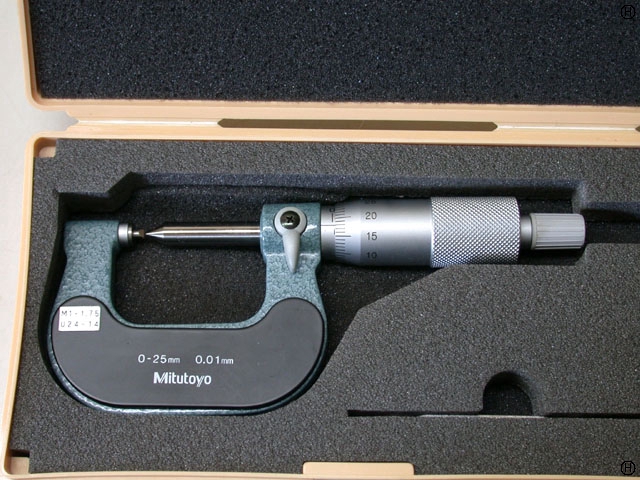 ミツトヨ TMS-25/M3 固定式ねじマイクロメーター