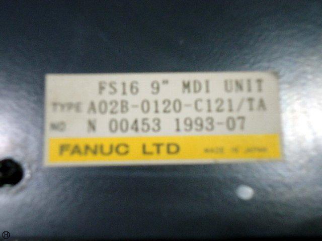 ファナック A02B-0120-C121/TA MDIユニット