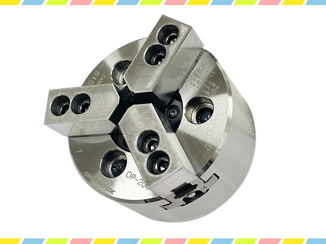 CHANDOX OP-210 油圧中空パワーチャック