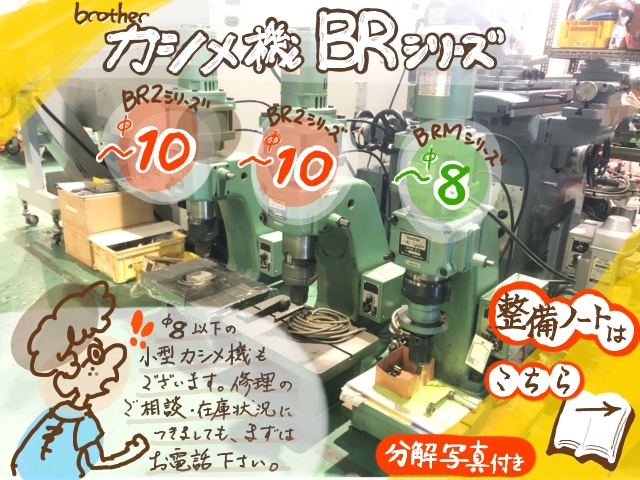 ブラザー工業 BR2-121 リベッティングマシン