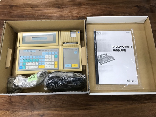 演算処理装置 ミツトヨ マイクロパック5mkⅡ 中古販売詳細【#357471