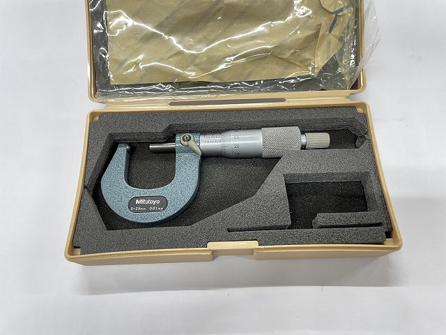 ミツトヨ BMB1-25DM 棒球面マイクロメーター