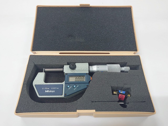 ミツトヨ BMB1-25DM デジタル棒球面マイクロメーター