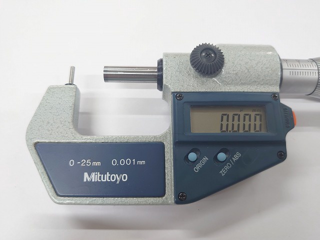 ミツトヨ BMB1-25DM デジタル棒球面マイクロメーター