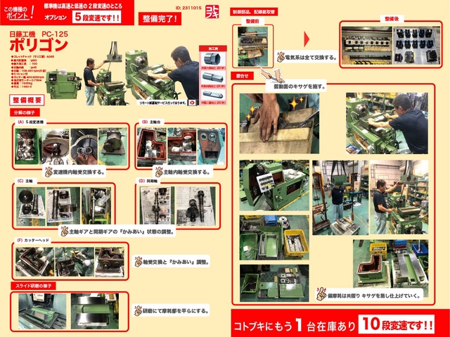 日藤工機 PC-125 ポリフィズマシン