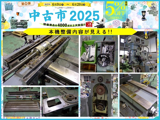 静岡鐵工所 VHR-GD ラム型複合フライス