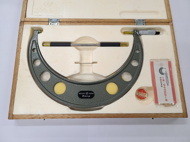 ミツトヨ　マイクロメーター　OM275 美品 ミツトヨ OM-275 外側マイクロメーター 中古販売詳細【#402070