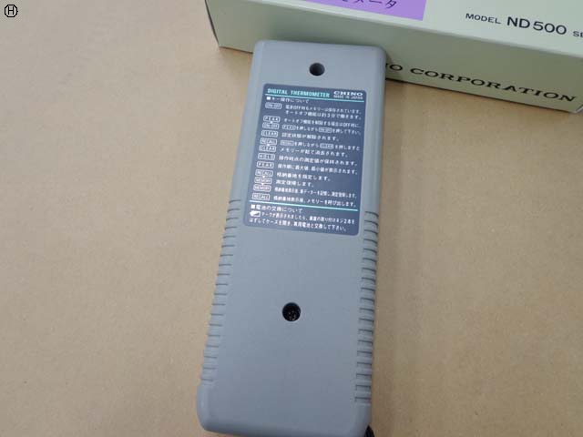 チノー ND500 デジタルサーモメーター