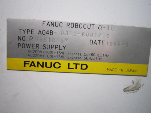 ファナック α-1C ワイヤーカット