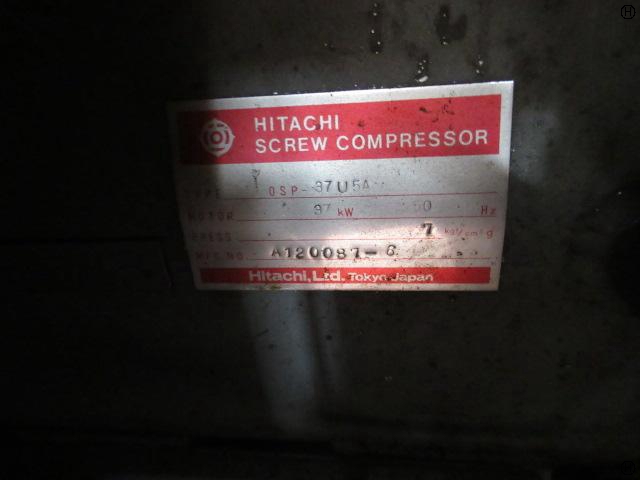 日立 HITACHI OSP-37U5A 37kwコンプレッサー