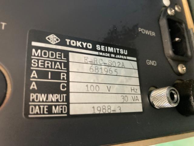 東京精密 SURFCOM 表面粗さ測定機