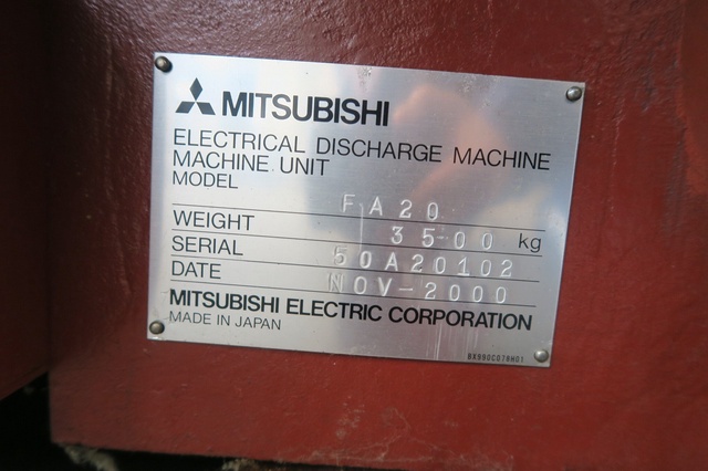 三菱電機 FA20 ワイヤーカット