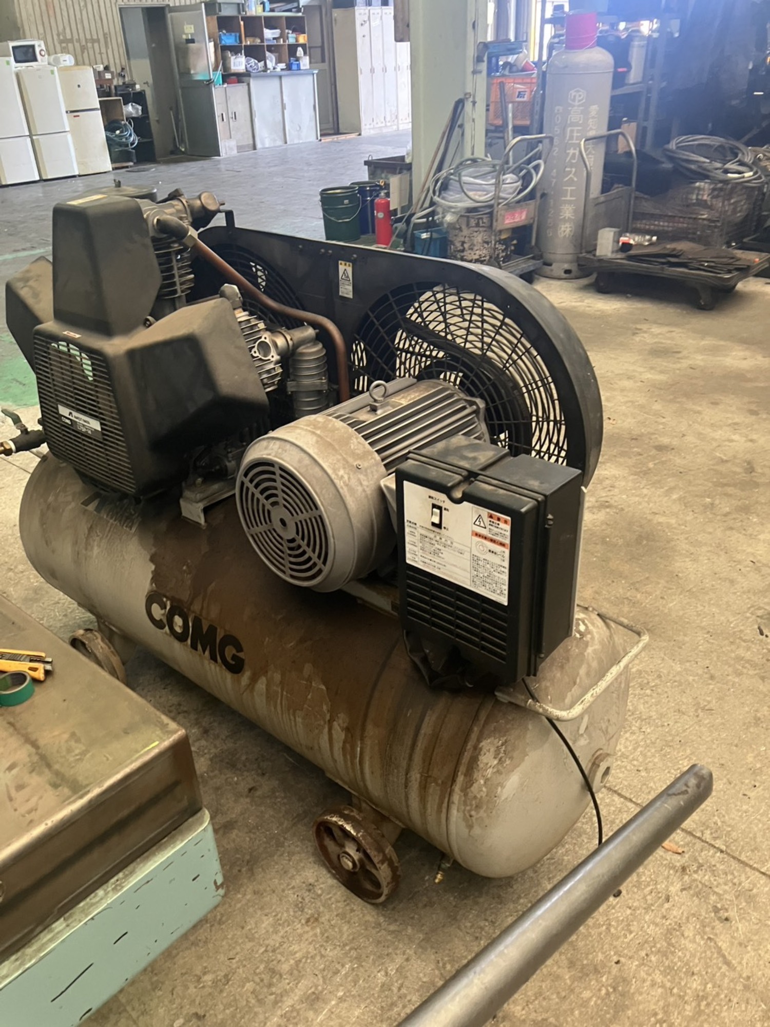 7.5kwコンプレッサー アネスト岩田 L75P-14 中古販売詳細【#410112