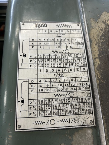 ワシノ機械 LEO-80A 6尺旋盤