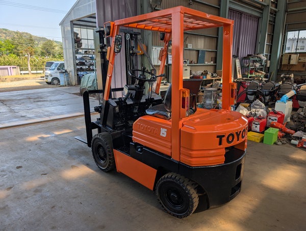 トヨタL&F 5FGL15 1.5Tフォークリフト