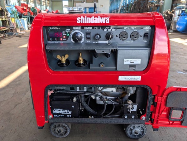 エンジン発電機兼用溶接機 新ダイワ EGW150MD-I 中古販売詳細【#405747