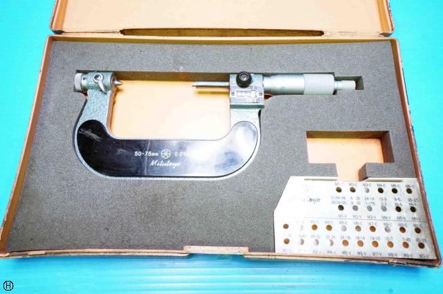 ミツトヨ TMC-75K 替駒式ねじマイクロメーター