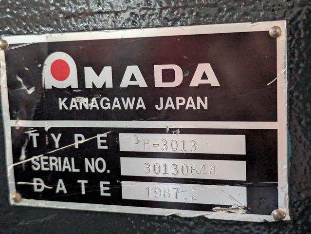アマダ H-3013 3.0m油圧シャーリング