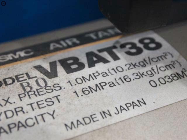 SMC VBAT38 増圧器