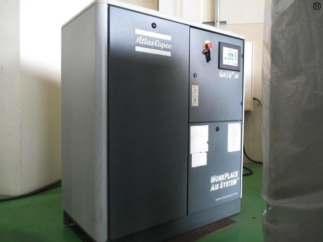 アトラスコプコ GA15+FF 15kwコンプレッサー