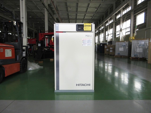 日立産機システム POD-5.5VNB 5.5kwコンプレッサー
